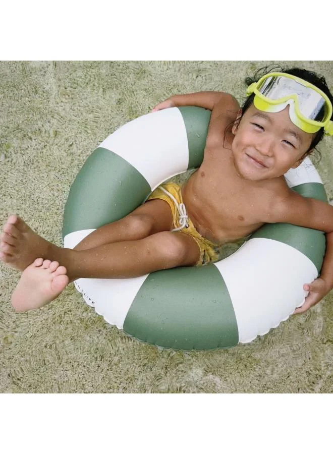 SUNNY LIFE  Mini Tube Pool Ring Olive Stripe for Men | Best Price UAE